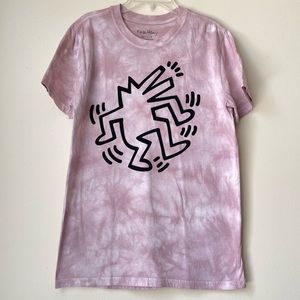 Keith Haring Tie Dye Tee Size Small